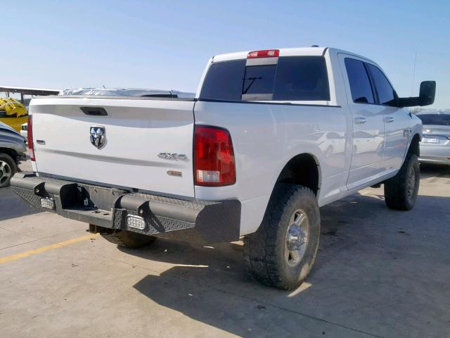 3C6UD5DL0CG154545 - 2012 DODGE RAM 2500 S WHITE photo 4