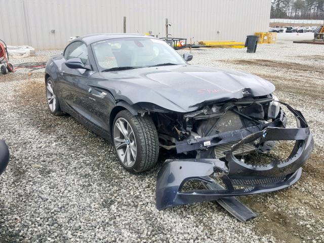 WBALM7C55EJ798544 - 2014 BMW Z4 SDRIVE3 GRAY photo 1