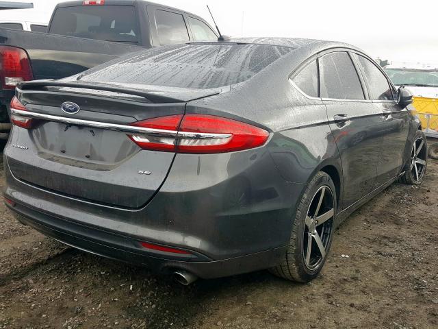 3FA6P0H72JR127606 - 2018 FORD FUSION SE  photo 4