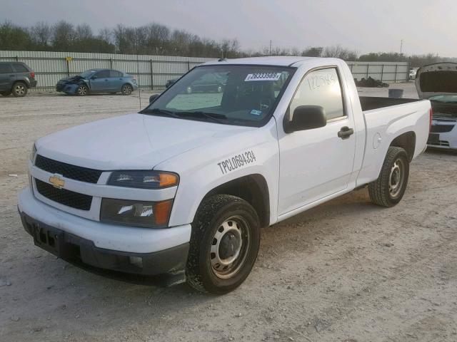 1GCCSBF95C8128152 - 2012 CHEVROLET COLORADO WHITE photo 2