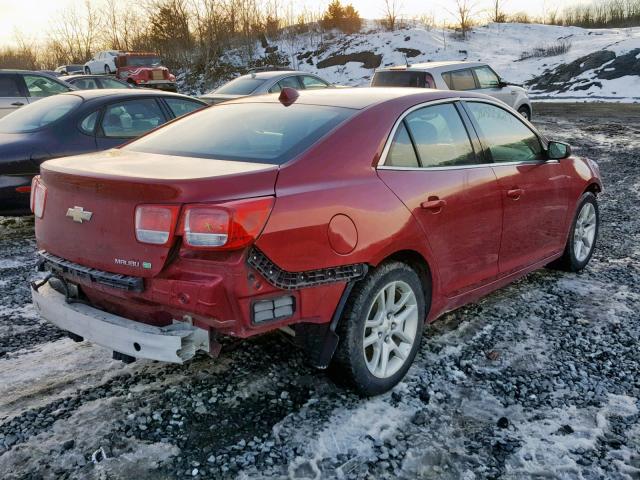 1G11F5RR0DF113928 - 2013 CHEVROLET MALIBU 2LT MAROON photo 4