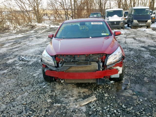 1G11F5RR0DF113928 - 2013 CHEVROLET MALIBU 2LT MAROON photo 9