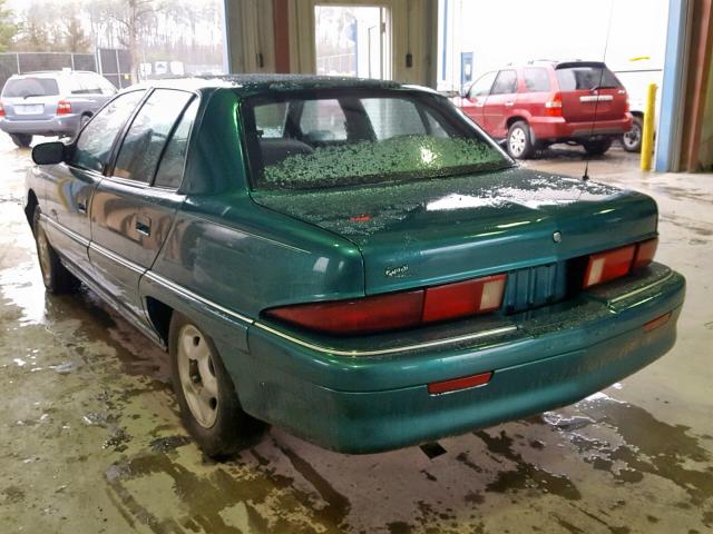 1G4NJ52M4WC411565 - 1998 BUICK SKYLARK CU GREEN photo 3