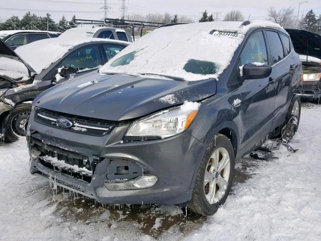 1FMCU0GX6GUA08302 - 2016 FORD ESCAPE SE GRAY photo 2