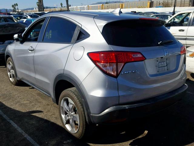 3CZRU5H50HM721141 - 2017 HONDA HR-V EX GRAY photo 3