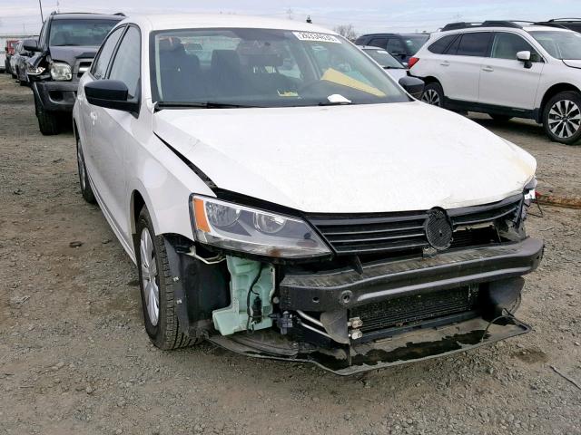 3VW2K7AJ3DM295033 - 2013 VOLKSWAGEN JETTA BASE Սպիտակ լուսանկար 1