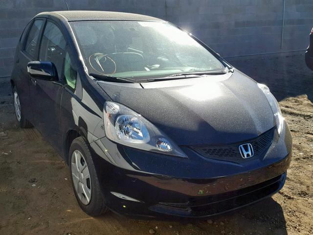 JHMGE8H39DC008288 - 2013 HONDA FIT BLACK photo 1