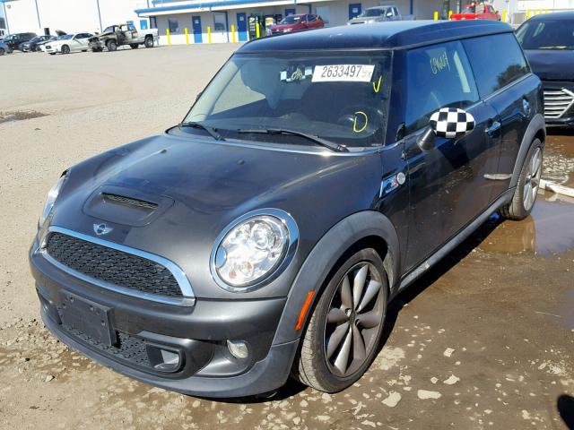 WMWZG3C53ET800340 - 2014 MINI COOPER S C GRAY photo 2