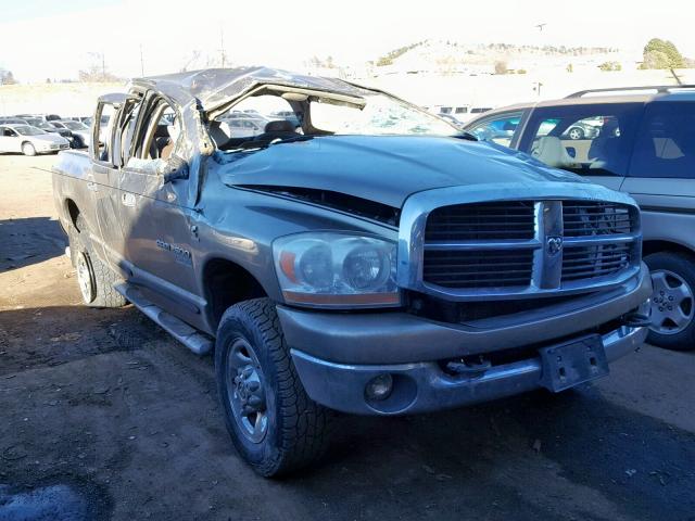 3D7KS28C06G211593 - 2006 DODGE RAM 2500 S GOLD photo 1