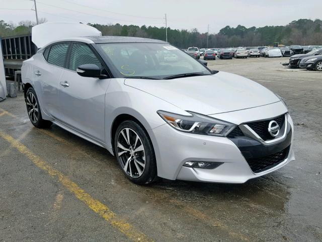 1N4AA6AP0JC371813 - 2018 NISSAN MAXIMA 3.5 SILVER photo 1