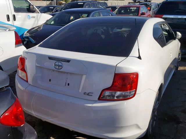 JTKJF5C7XB3016726 - 2011 TOYOTA SCION TC თეთრი ფოტო 4