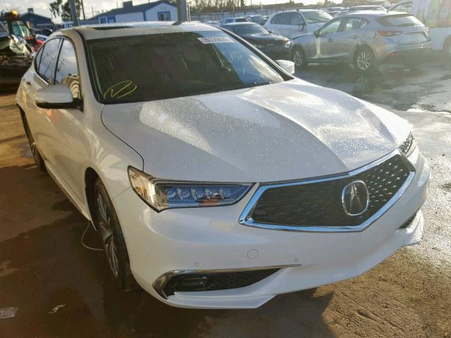 19UUB2F79JA010289 - 2018 ACURA TLX ADVANC WHITE photo 1