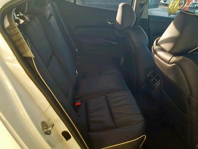 19UUB2F79JA010289 - 2018 ACURA TLX ADVANC WHITE photo 6