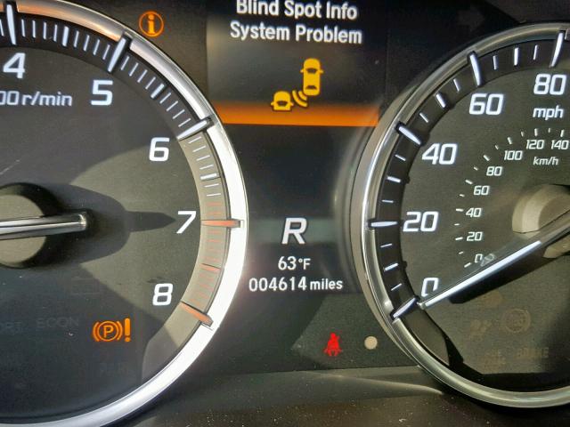 19UUB2F79JA010289 - 2018 ACURA TLX ADVANC WHITE photo 8