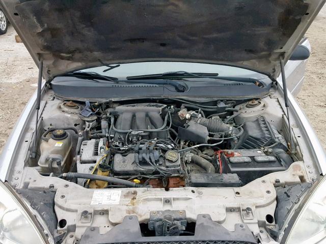 1FAFP55204G197476 - 2004 FORD TAURUS SES SILVER photo 7