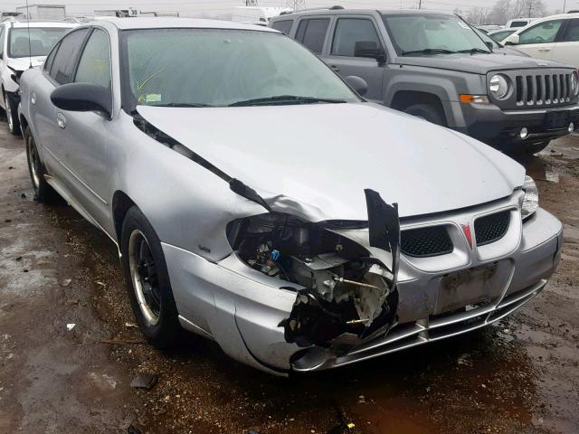 1G2NF52E04M540994 - 2004 PONTIAC GRAND AM S SILVER photo 1