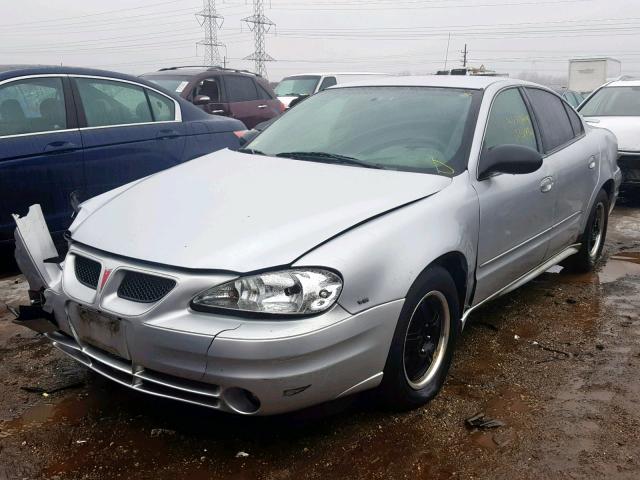 1G2NF52E04M540994 - 2004 PONTIAC GRAND AM S SILVER photo 2