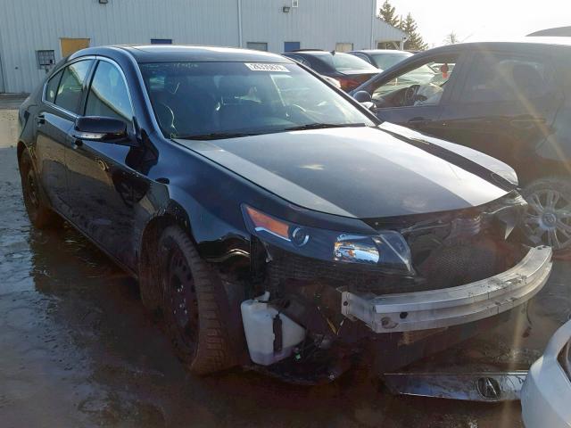 19UUA9F78EA801155 - 2014 ACURA TL ADVANCE BLACK photo 1