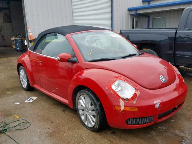 3VWRF31Y69M404164 - 2009 VOLKSWAGEN NEW BEETLE Qırmızı foto 1