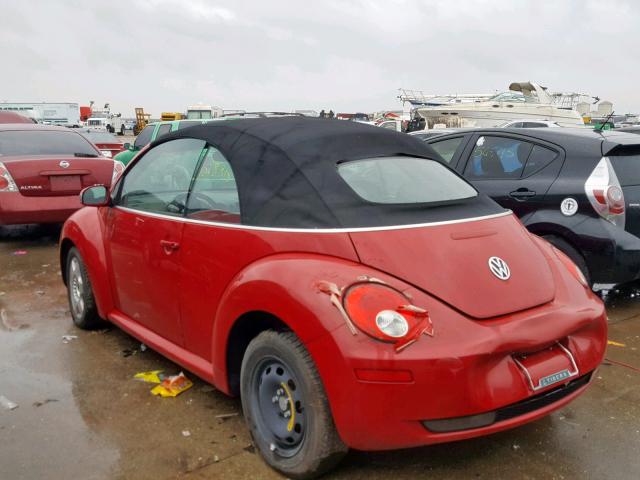 3VWRF31Y69M404164 - 2009 VOLKSWAGEN NEW BEETLE Qırmızı foto 3