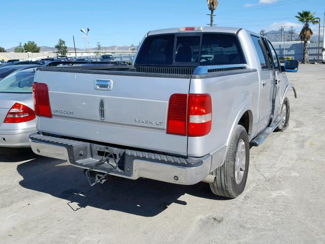 5LTPW18586FJ00062 - 2006 LINCOLN MARK LT SILVER photo 4