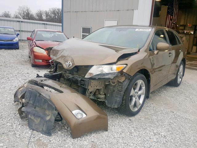 4T3ZK11A49U012045 - 2009 TOYOTA VENZA BASE BROWN photo 2