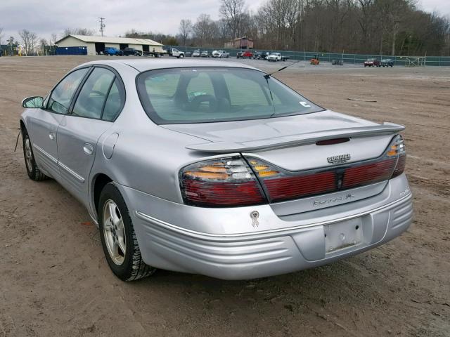 1G2HX54K214186470 - 2001 PONTIAC BONNEVILLE GRAY photo 3