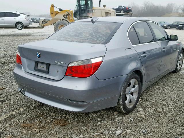 WBANA53585B861152 - 2005 BMW 525 I GRAY photo 4