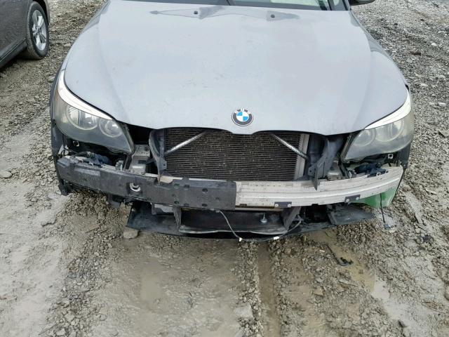 WBANA53585B861152 - 2005 BMW 525 I GRAY photo 9