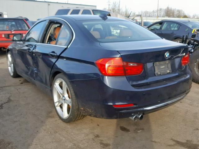 WBA3C1C50CF431583 - 2012 BMW 328 I SULE BLUE photo 3