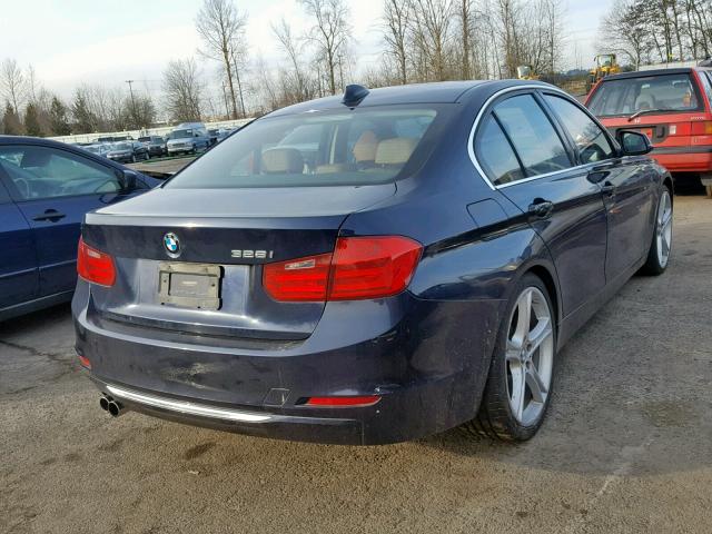 WBA3C1C50CF431583 - 2012 BMW 328 I SULE BLUE photo 4