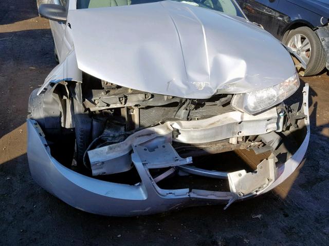 1G8AJ55FX7Z170619 - 2007 SATURN ION LEVEL SILVER photo 7