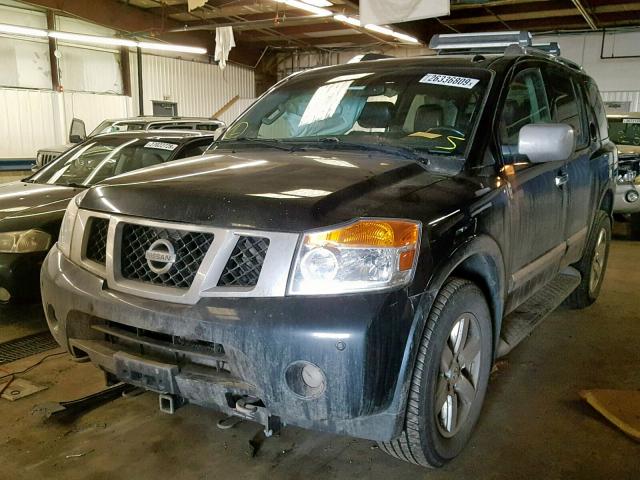 5N1BA0NE2DN603918 - 2013 NISSAN ARMADA PLA BLACK photo 2