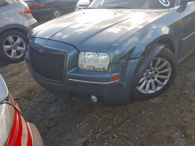 2C3LA53G66H186328 - 2006 CHRYSLER 300 TOURIN GRAY photo 9