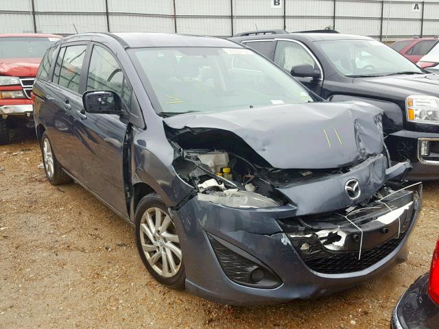 JM1CW2BL3C0108602 - 2012 MAZDA 5 GRAY photo 1