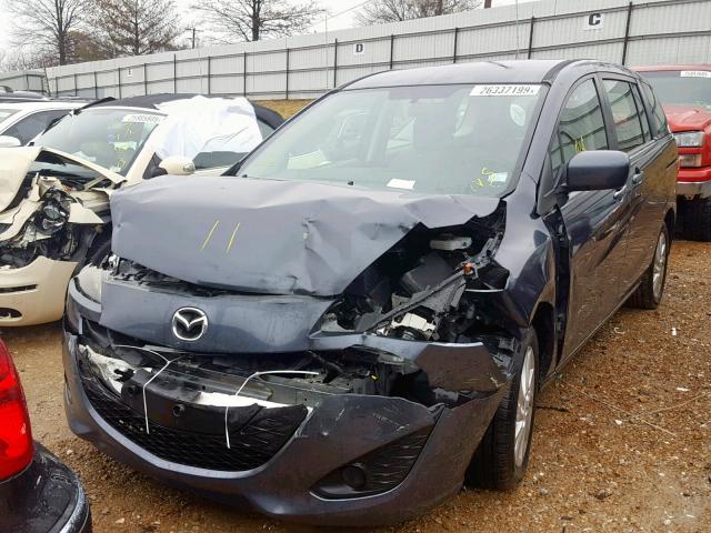 JM1CW2BL3C0108602 - 2012 MAZDA 5 GRAY photo 2