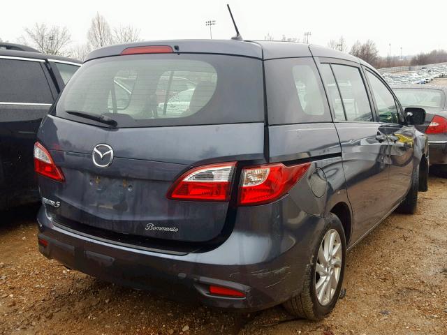 JM1CW2BL3C0108602 - 2012 MAZDA 5 GRAY photo 4