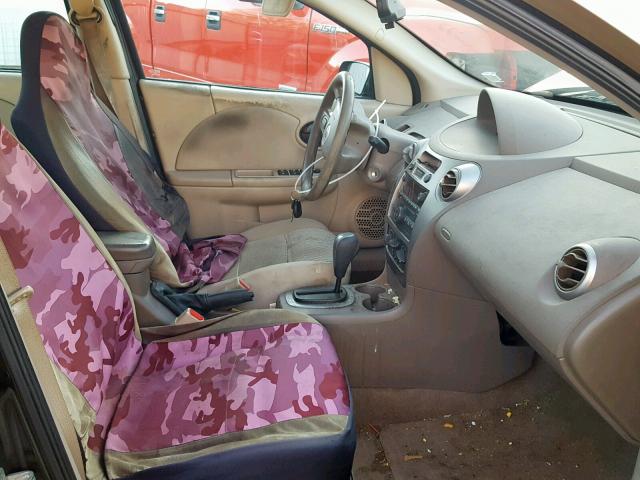 1G8AJ55FX7Z172130 - 2007 SATURN ION LEVEL GOLD photo 5