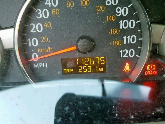 1G8AJ55FX7Z172130 - 2007 SATURN ION LEVEL GOLD photo 8