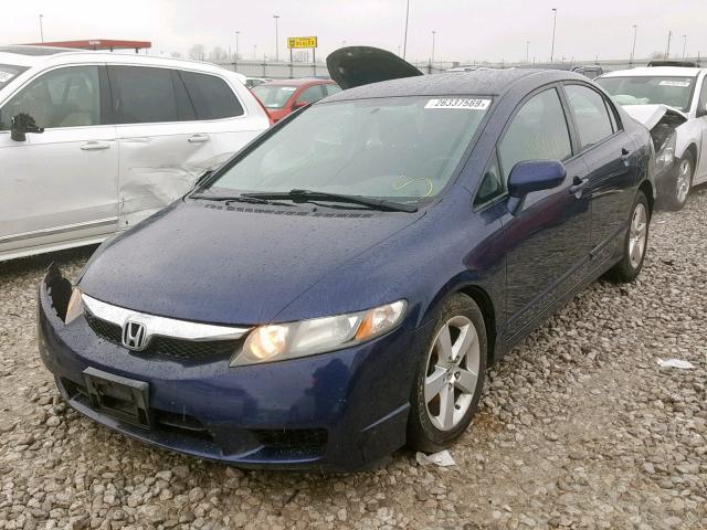 19XFA1F67BE031233 - 2011 HONDA CIVIC LX-S BLUE photo 2