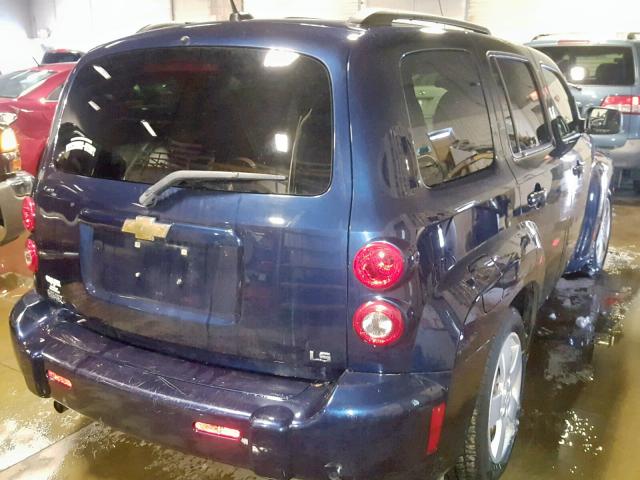 3GNCA13D58S706696 - 2008 CHEVROLET HHR LS Azul foto 4