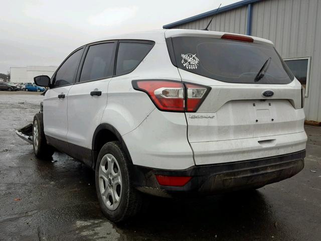 1FMCU0F73HUD36571 - 2017 FORD ESCAPE S WHITE photo 3