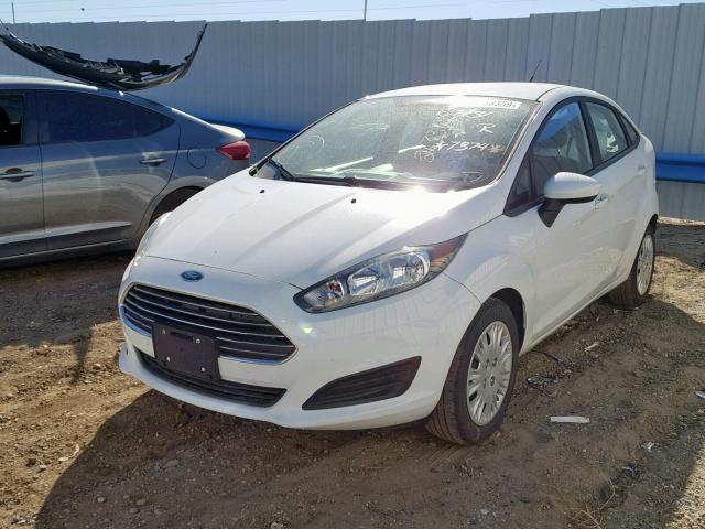 3FADP4AJ6GM167374 - 2016 FORD FIESTA S WHITE photo 2