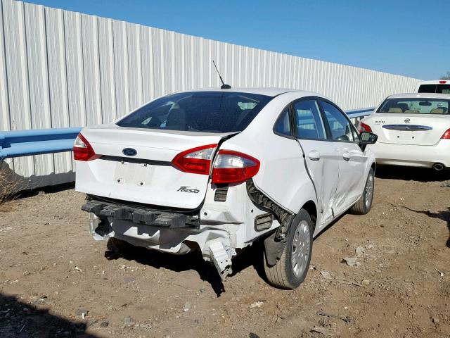 3FADP4AJ6GM167374 - 2016 FORD FIESTA S WHITE photo 4