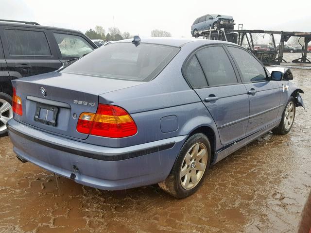 WBAEU33464PR10062 - 2004 BMW 325 XI BLUE photo 4