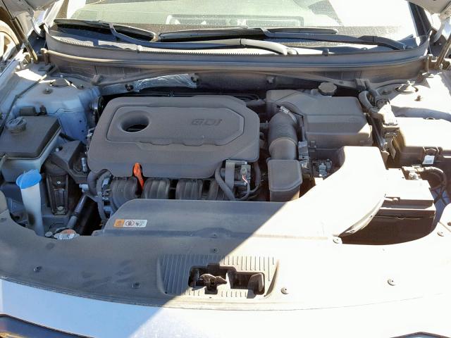 5NPE34AF5FH045213 - 2015 HYUNDAI SONATA SPO GRAY photo 7