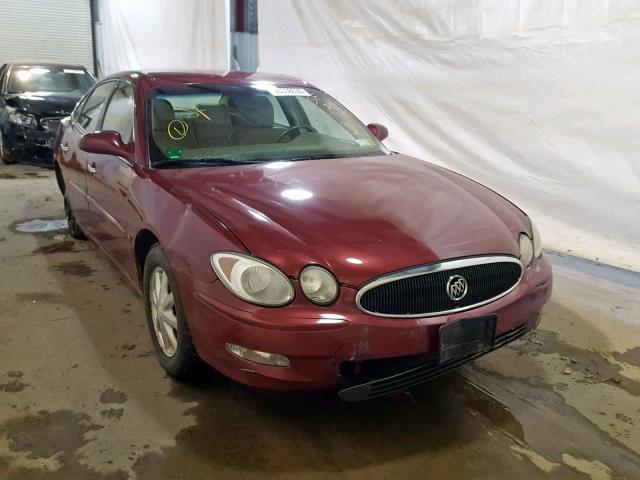 2G4WD582861199776 - 2006 BUICK LACROSSE C MAROON photo 1