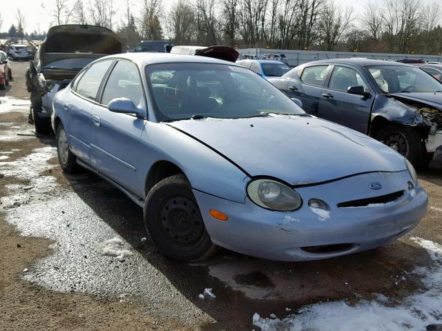 1FALP52U5VG279746 - 1997 FORD TAURUS GL BLUE photo 1