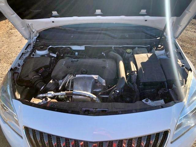 2G4GK5EX9G9169859 - 2016 BUICK REGAL WHITE photo 7