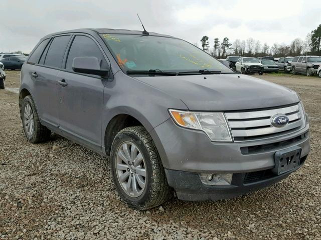 2FMDK3JCXABB67984 - 2010 FORD EDGE SEL GRAY photo 1